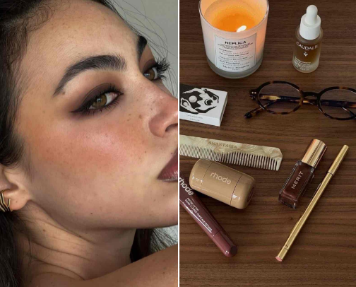 Toasty, dark autumn makeup routine🍂 cover photo collage