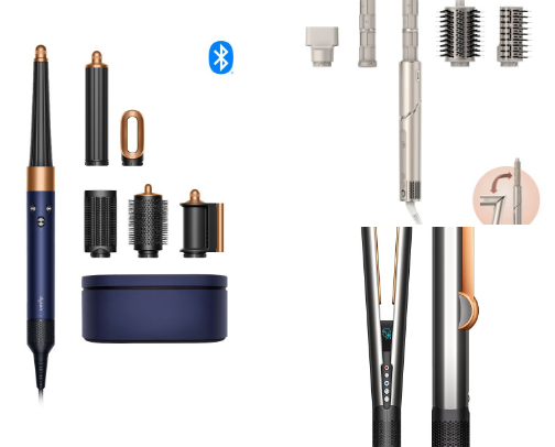 Hair tools cover photo collage