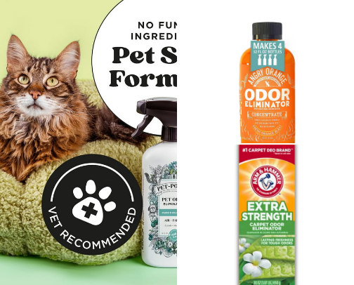 Pet Free Odor Home cover photo collage