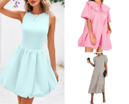 Amazon Dresses to Dress Up & Down cover photo collage