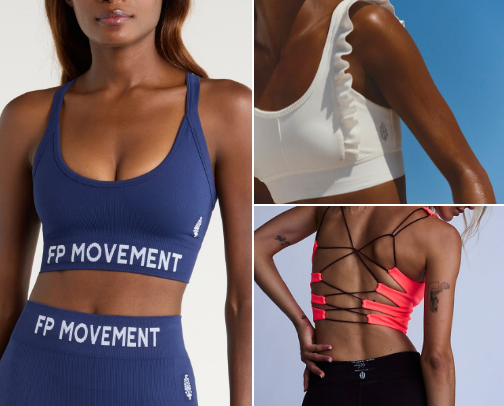 Sports Bras cover photo collage