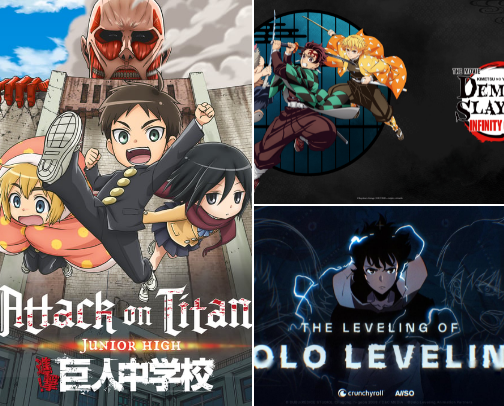 Have you seen these anime? cover photo collage