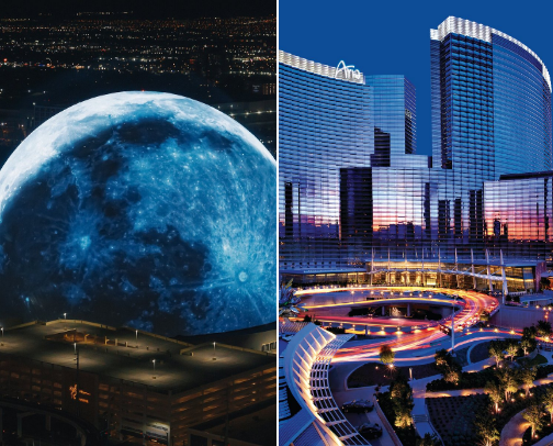 Favorite places in Las Vegas cover photo collage