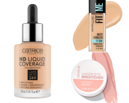 Low budget makeup for a luxury look cover photo collage