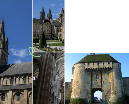A comfortable hotel stay for this kind of trip, Castle Views, Peaceful Streets & Slow French Days Caen, France cover photo collage