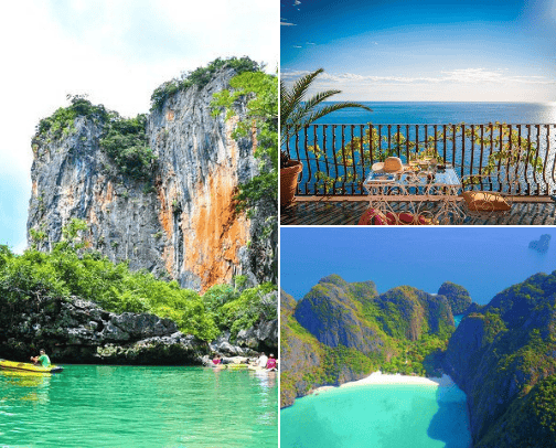Where to go? ✈️🌍 cover photo collage