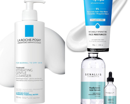 🧴☃️Winter Skincare Essentials for Soft, Hydrated Skin cover photo collage