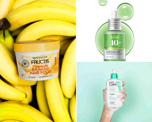 Skincare and haircare 🫧✨️🤍 cover photo collage