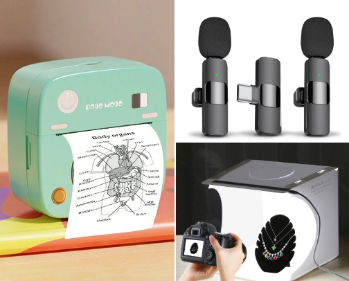 Small Electronics all we needs. cover photo collage