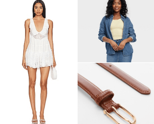 Outfit details cover photo collage