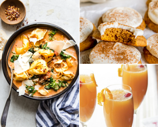 For The Foodies: Fall Foods To Try🍂☕ cover photo collage