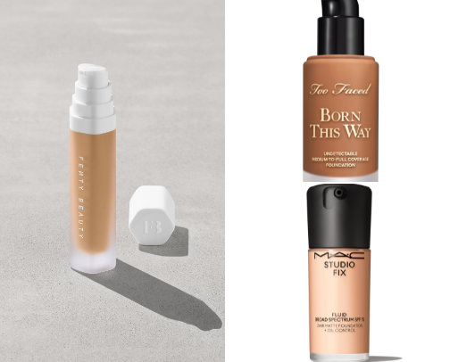 Makeup Foundations For Darker Skintones cover photo collage