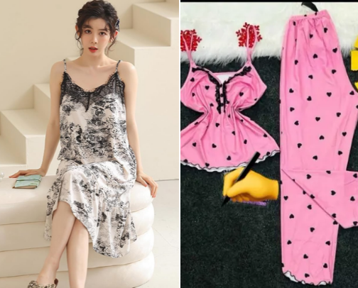 Night wear cover photo collage