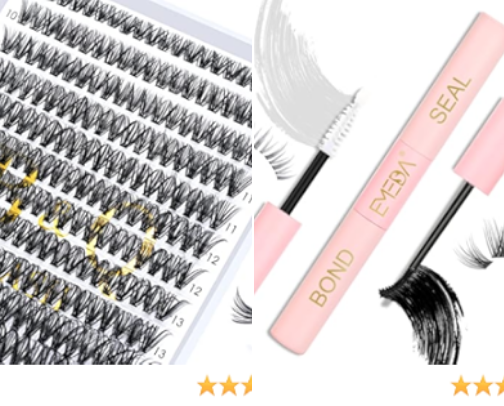 Lash extensions at home essentials cover photo collage