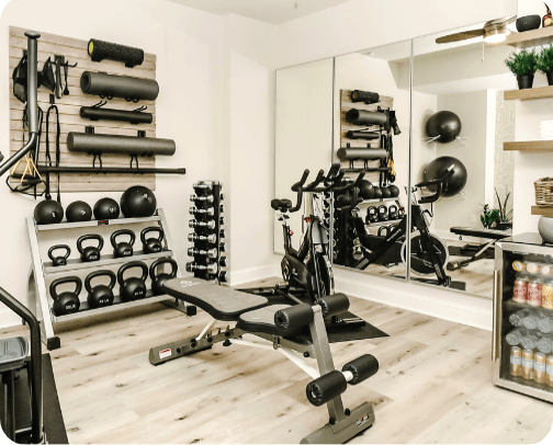 At Home Workouts cover photo collage