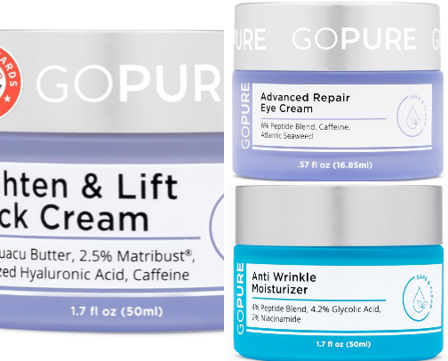 My Fav skincare for over 40! cover photo collage