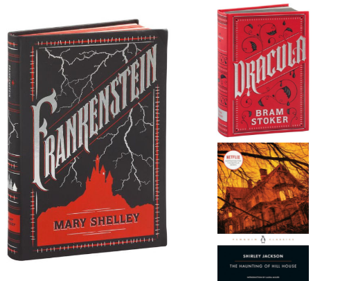 Spooky Season Reading Recommendations for Halloween cover photo collage