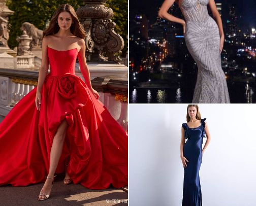 PROM dresses for Gorgeous Girls around the US!!😍😍 cover photo collage