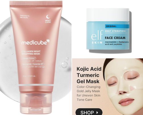Skin care made easy cover photo collage