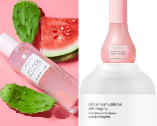 skincare cover photo collage