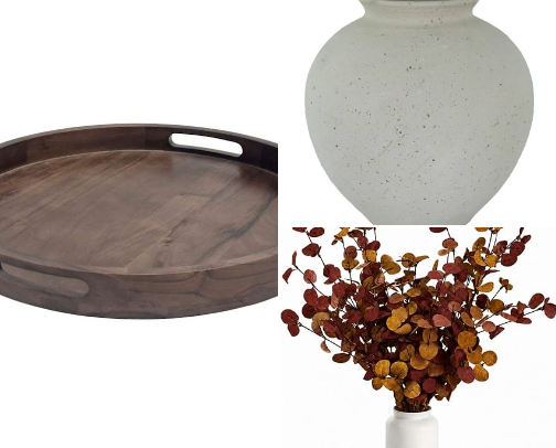 Cozy Fall Tray cover photo collage