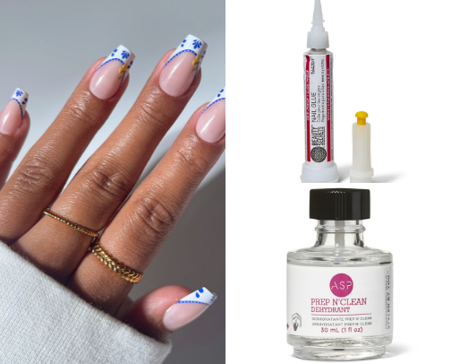 Nail routine cover photo collage