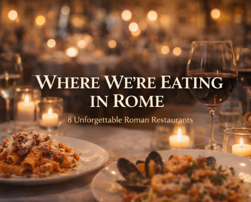 Rome - Where to eat? cover photo collage