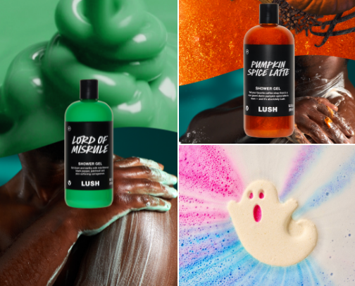 Fall into LUSH's Autumnal Scents! cover photo collage