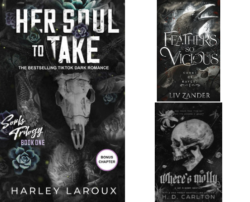 My morally black bookshelf cover photo collage