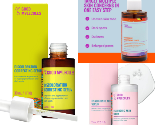 Oily girl skincare and makeup recs! cover photo collage