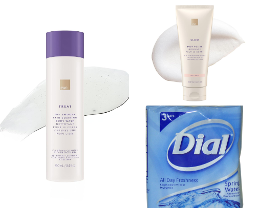 Plus size Friendly Shower Routine cover photo collage