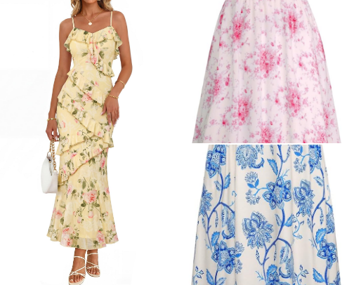 🌻Dreamy Summer Floral Dresses cover photo collage