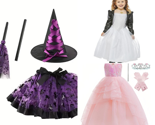 Halloween Costume for Girls cover photo collage