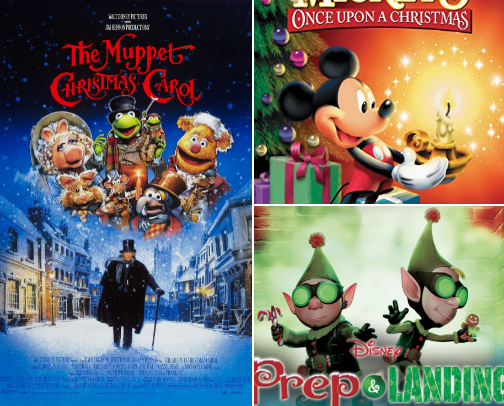 Christmas movies galore cover photo collage