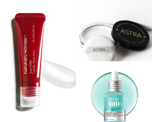 Beauty products I use regularly + why I recommend them 🩷 cover photo collage