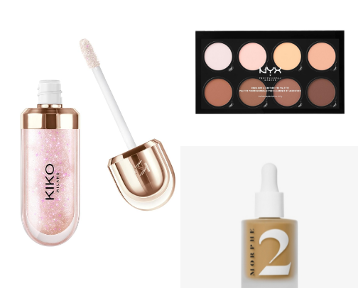 It girl makeup dupes cover photo collage