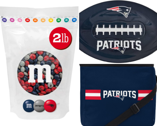 Patriots Game Day Essentials: Snacks, Fan Gear, and Party Decorations cover photo collage