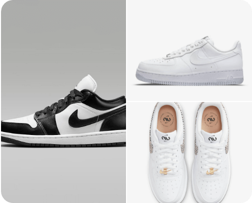 NIKE essentials cover photo collage