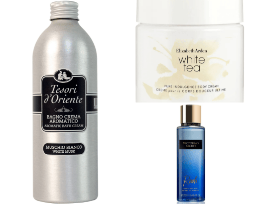 Top list of scented body sprays and perfumed cosmetics ♡ cover photo collage