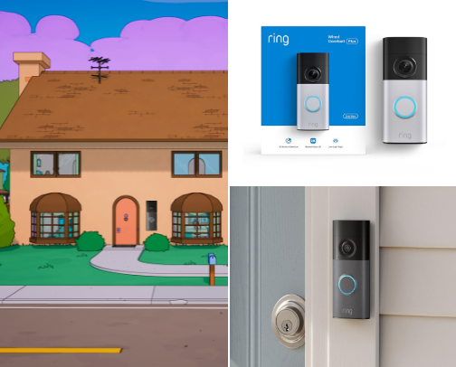 Ring Doorbell cover photo collage