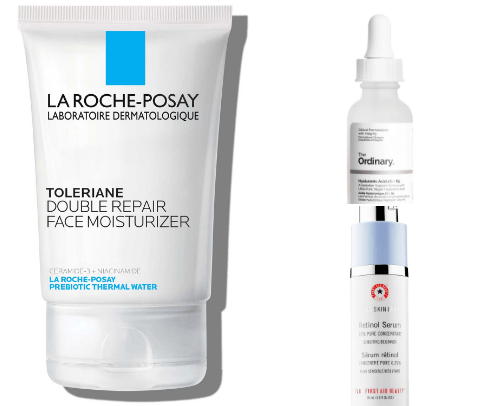 my skincare cover photo collage