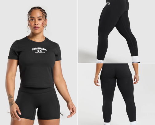 Gymshark✨ cover photo collage
