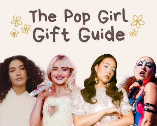 The Pop Girl Gift Guide cover photo collage