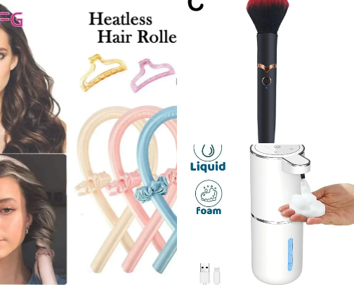 Lazy-Girl Approved Products” cover photo collage