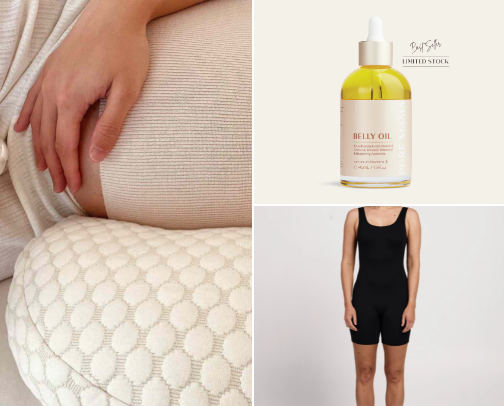 Pregnancy essentials! cover photo collage