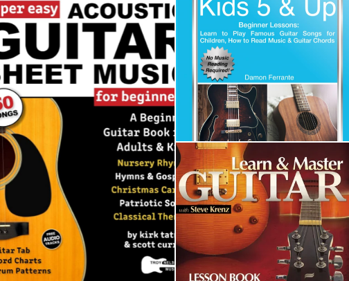 Great Music Books cover photo collage