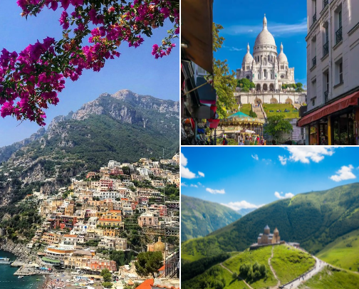 Dream Travel Destinations You Need to Visit ✈️ cover photo collage