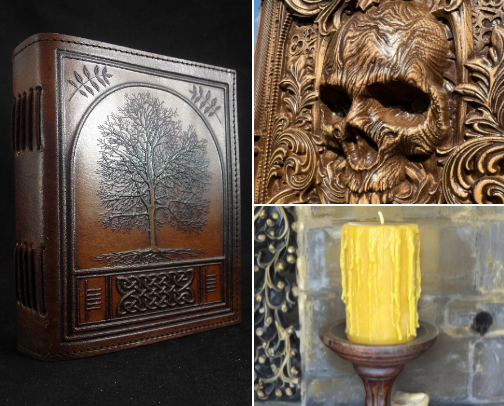A Keeper's Guide to the Gloomwood Sanctuary cover photo collage