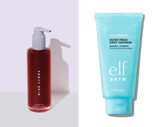 best affordable face washes for sensitive combo skin w redness and occasional acne🫧 cover photo collage