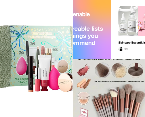 Shepora makeup cover photo collage